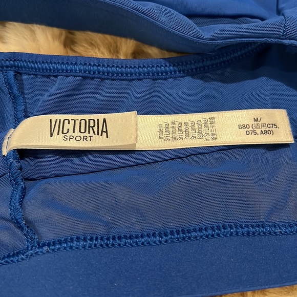 VICTORIA SECRET VICTORIA SPORT BLUE BRA / M - Picture 3 of 4